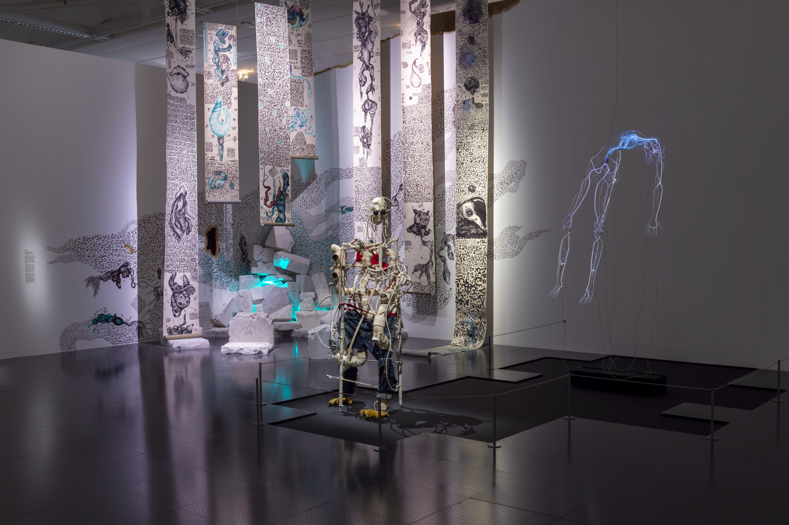 Aïcha snoussi, Mediterranean Cyborgs, Centre Pompidou Metz, photo Marc Domage, 2022_3